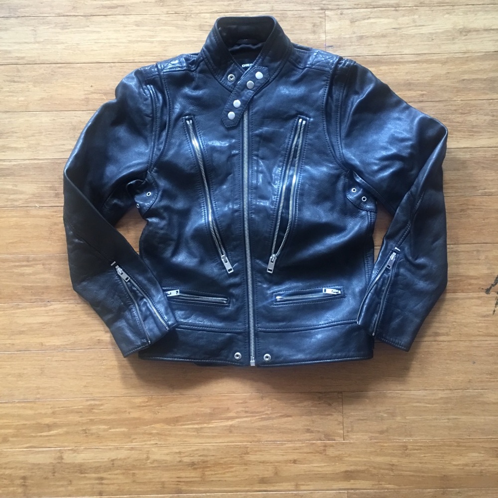 Diesel leather jacket